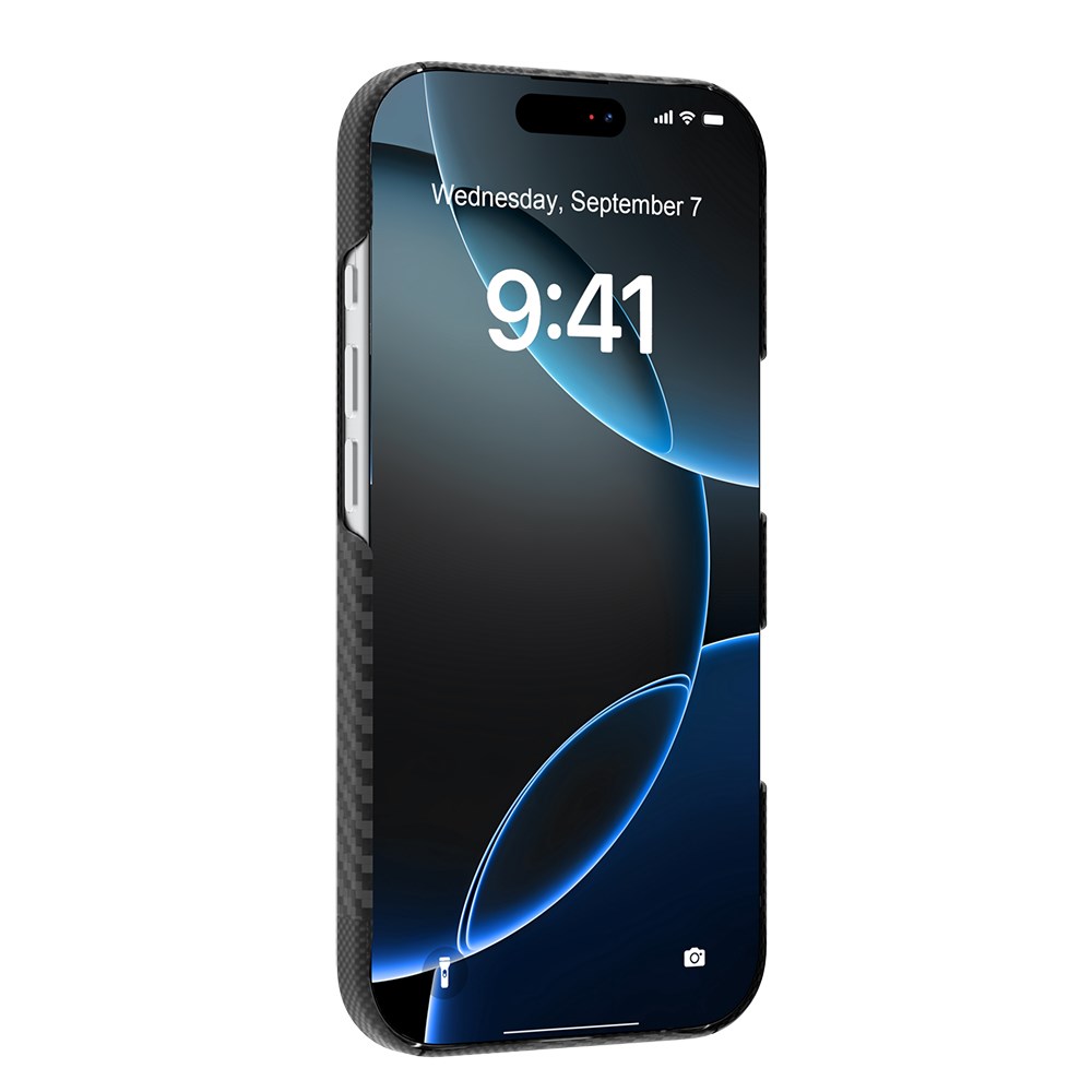 Apple iPhone 17 Pro Kılıf M-safe Şarj Özellikli 600D Metal Kamera Çerçeveli Raptic Aramid Fiber Geotik Serisi Kapak