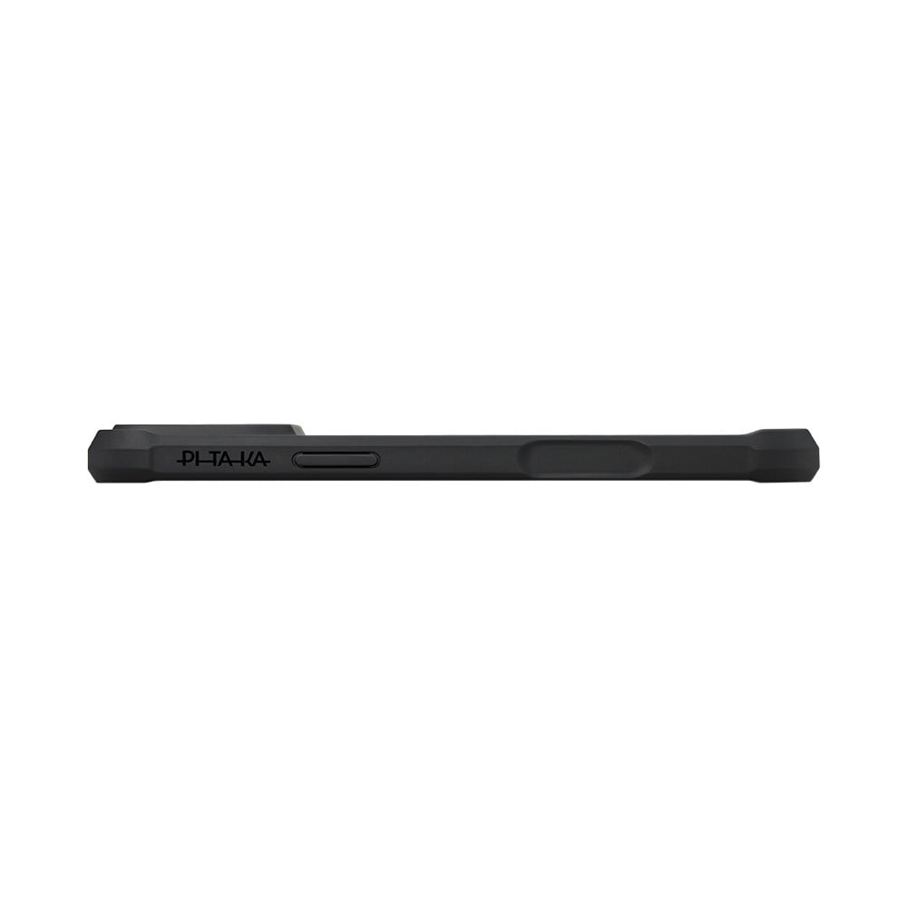 Apple iPhone 17 Pro Kılıf M-safe Şarj Özellikli Pitaka Aramid Pro Guard Serisi Black-Gray Kapak