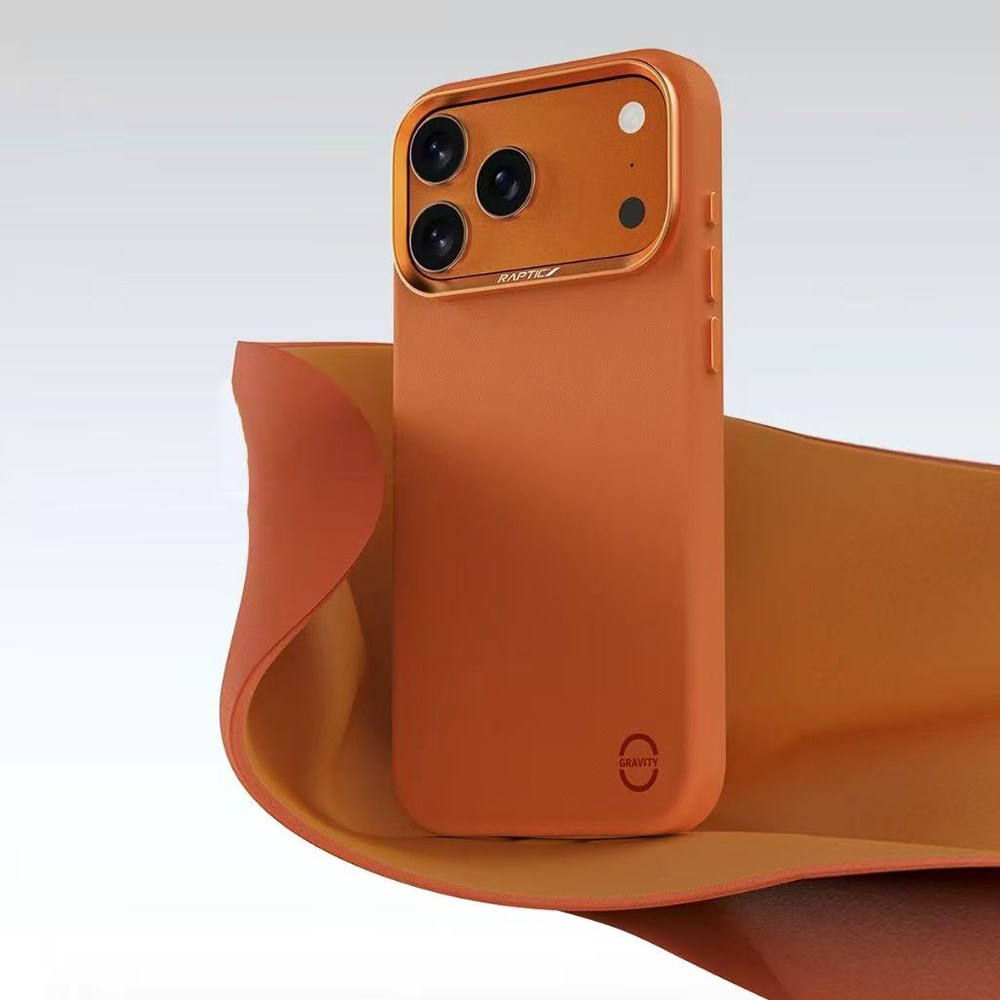 Apple iPhone 17 Pro Kılıf M-Safe Şarj Özellikli Polimerik Deri Raptic Urban Nano Kapak