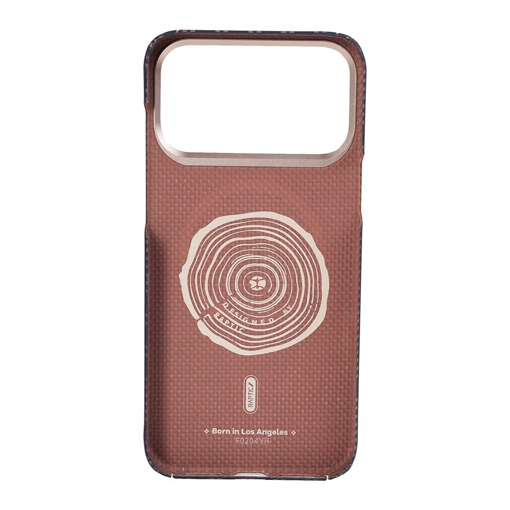 Apple iPhone 17 Pro Kılıf M-safe Şarj Özellikli Raptic Aramid Skin Serisi Kapak