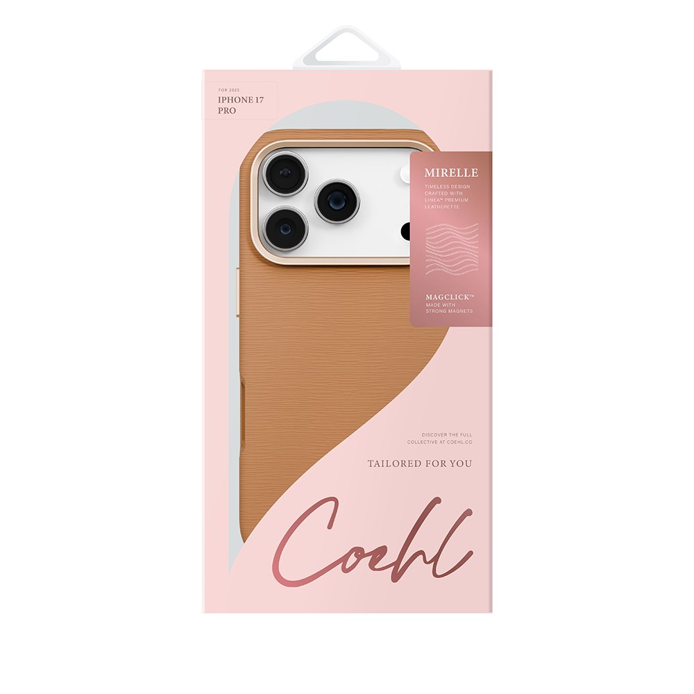 Apple iPhone 17 Pro Kılıf M-safe Şarj Özellikli Askı İpli Coehl Mirelle Kapak