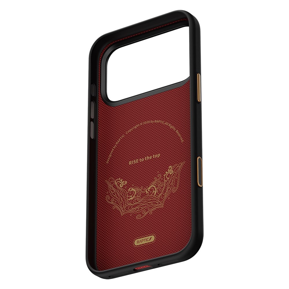 Apple iPhone 17 Pro Kılıf M-safe Şarj Özellikli Raptic Aramid Dual Rise Serisi Kapak