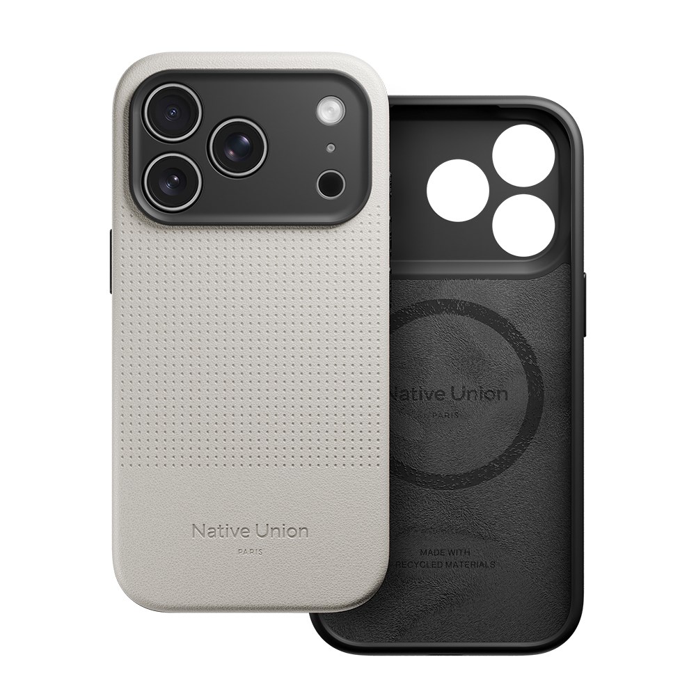 Apple iPhone 17 Pro Kılıf M-safe Şarj Özellikli Deri Dokulu Native Union 2025 Active Serisi Kapak
