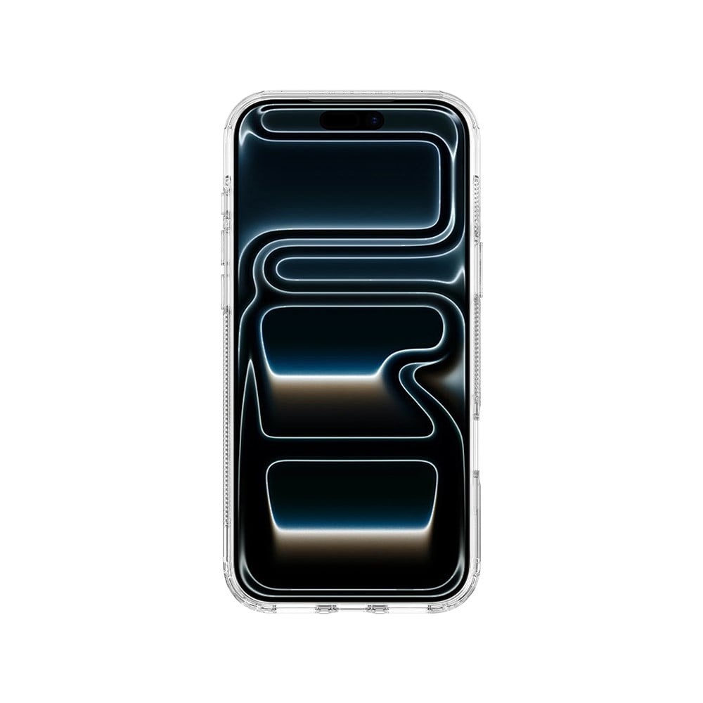 Apple iPhone 17 Pro Kılıf M-safe Şarj Özellikli Wiwu CS-202 Crystal Shield Pro Serisi Anti Yellowing Sert PC Kapak