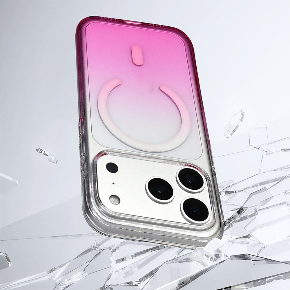 Apple iPhone 17 Pro Kılıf M-safe Şarj Özellikli Airbagli Raptic Shield Serisi Şeffaf Arka Yüzey Kapak