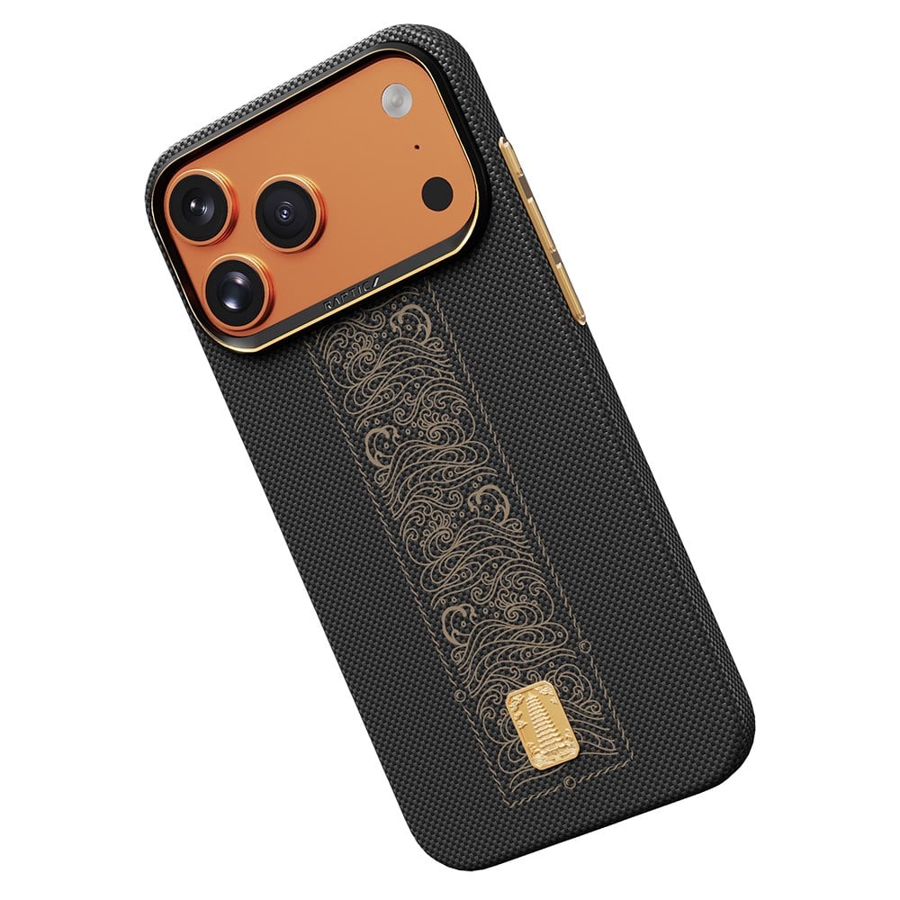 Apple iPhone 17 Pro Kılıf M-safe Şarj Özellikli Raptic Aramid Skin Rise Serisi Kapak