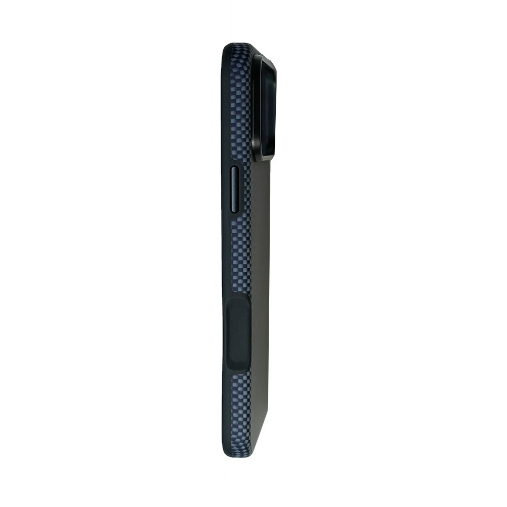 Apple iPhone 17 Pro Kılıf M-safe Şarj Özellikli Mohseven 1500D Aramid Fiber Kapak
