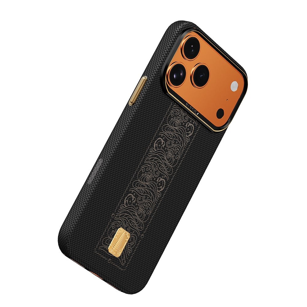 Apple iPhone 17 Pro Kılıf M-safe Şarj Özellikli Raptic Aramid Skin Rise Serisi Kapak
