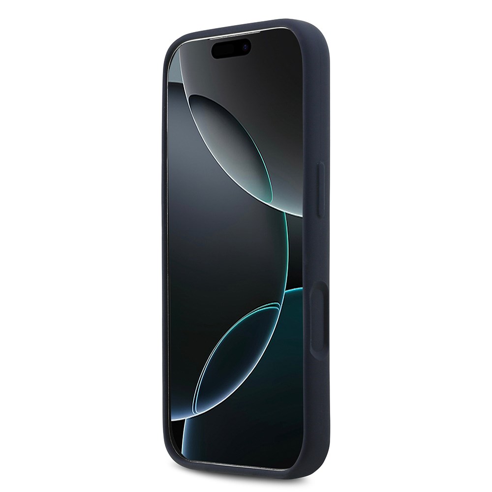 Apple iPhone 17 Pro Kılıf Redbull Orjinal Lisanslı M-safe Şarj Özellikli Kırmızı Halka ve Logo Silikon Kapak