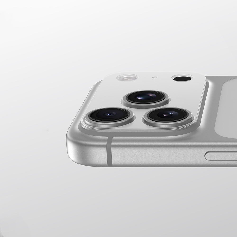 Apple iPhone 17 Pro Max Amazingthing Parmak İzi Bırakmayan Kamera Lens Çerçeve Koruyucu