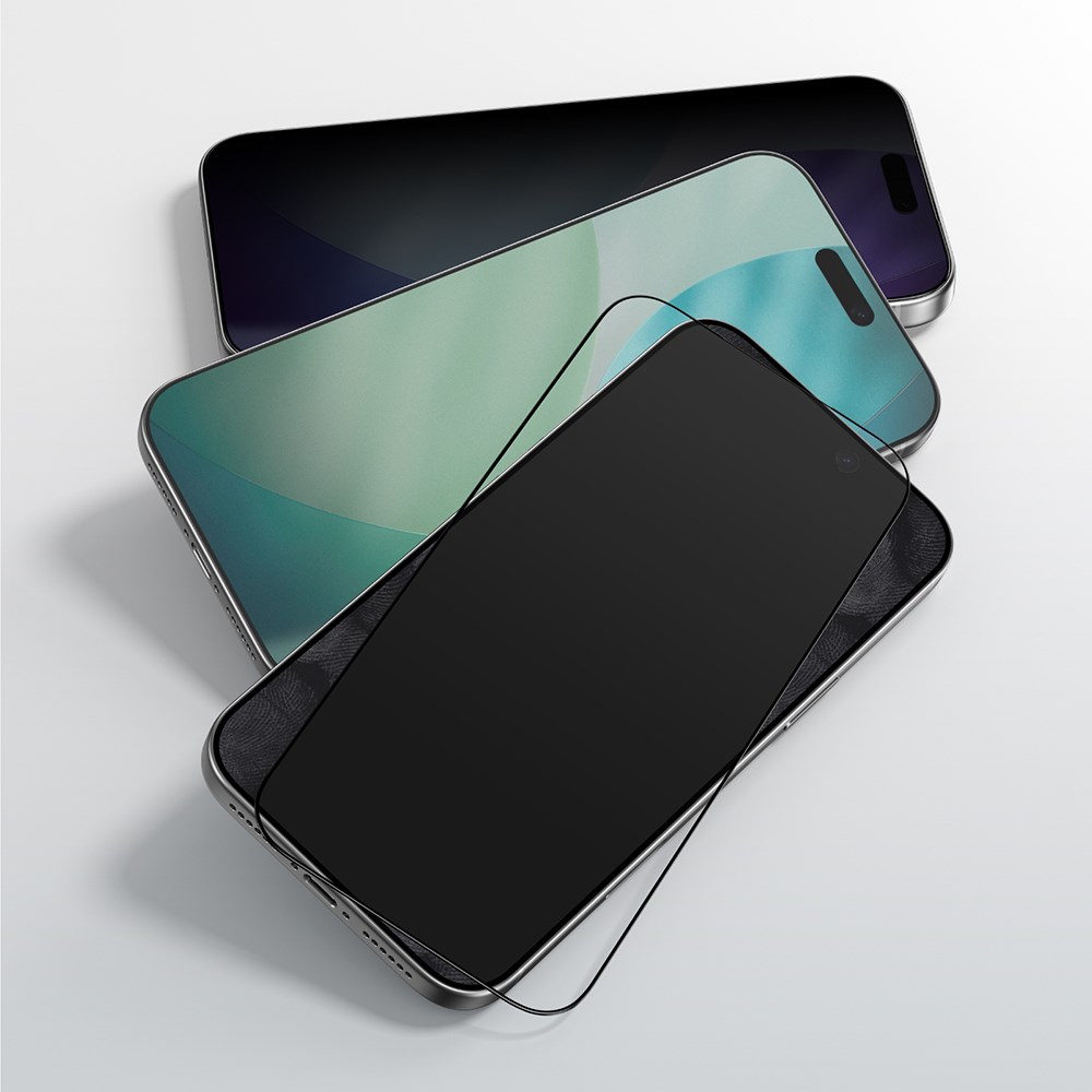 Apple iPhone 17 Pro Max Amazingthing Radix Parmak İzi Bırakmayan Temperli Cam Ekran Koruyucu