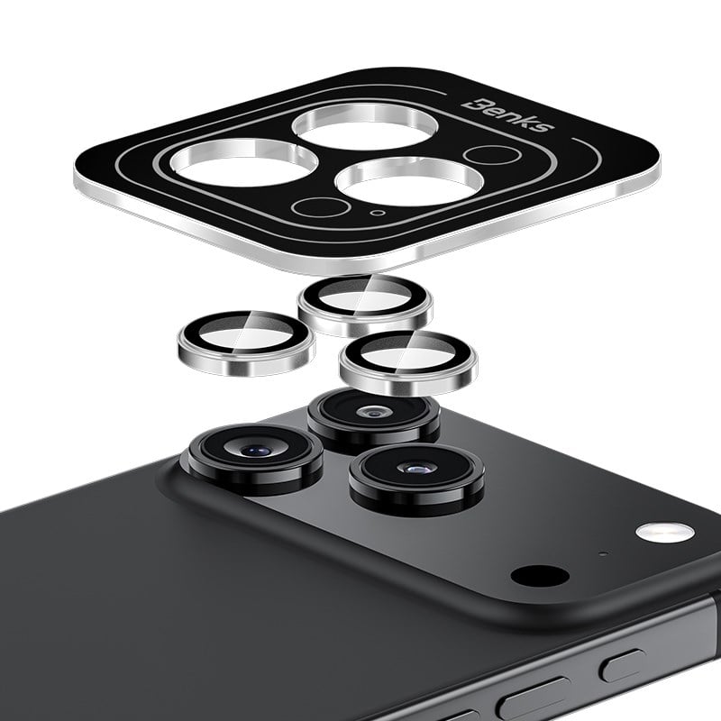 Apple iPhone 17 Pro Max Benks AR Glass Warrior Premium Cam Kamera Lens Koruyucu