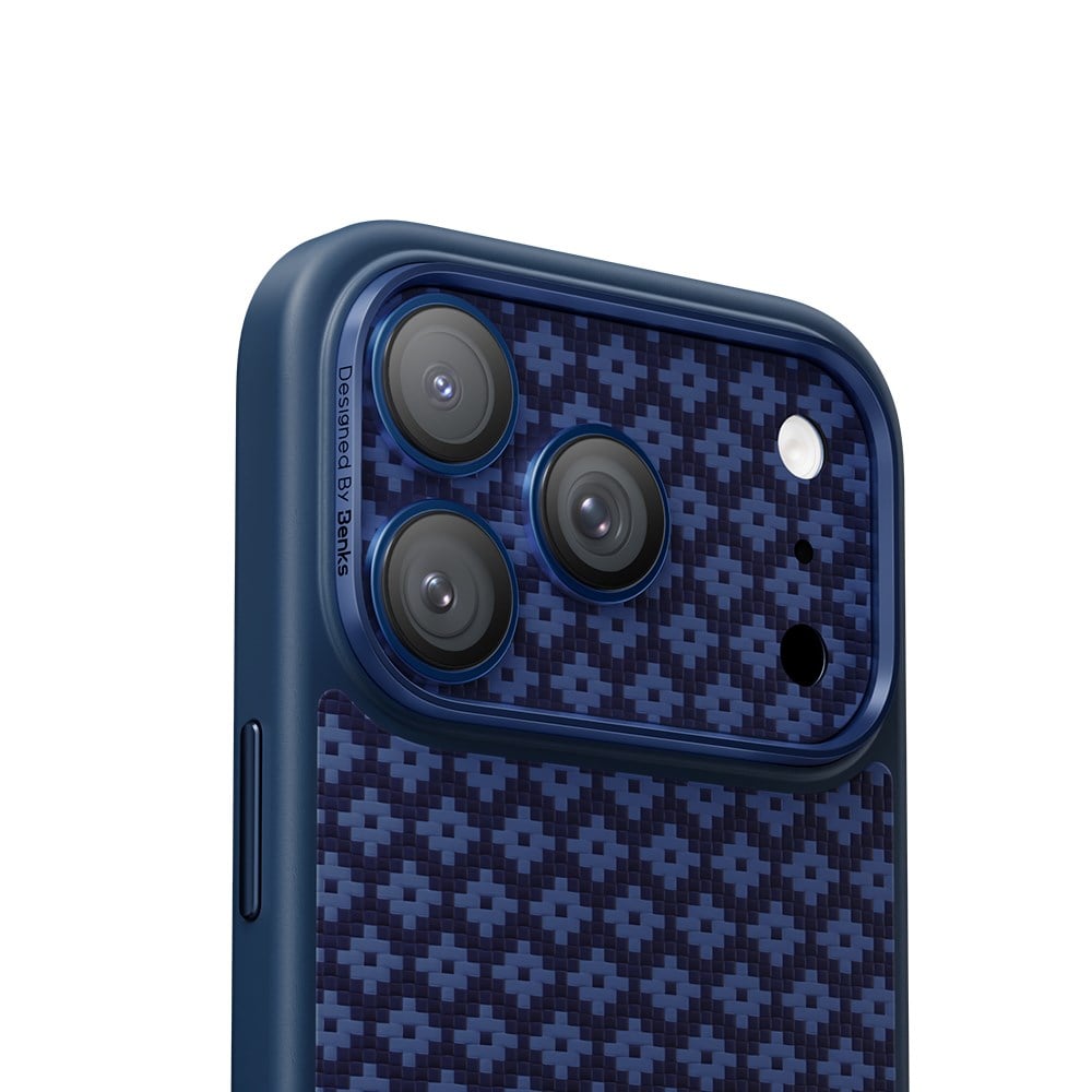 Apple iPhone 17 Pro Max Benks ArmorWarrior ArmorGrid Serisi Kevlar Kamera Lens Koruyucu