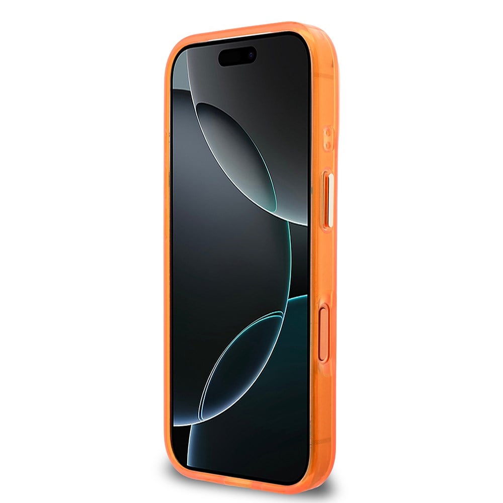 Apple iPhone 17 Pro Max Kılıf Guess Orjinal Lisanslı Yazı ve 4G Büyük Metal Logolu Silikon Kapak