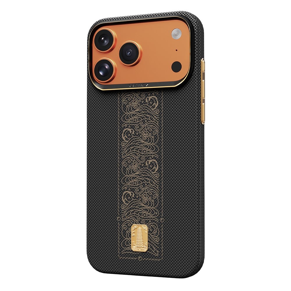 Apple iPhone 17 Pro Max Kılıf M-safe Şarj Özellikli Raptic Aramid Skin Rise Serisi Kapak