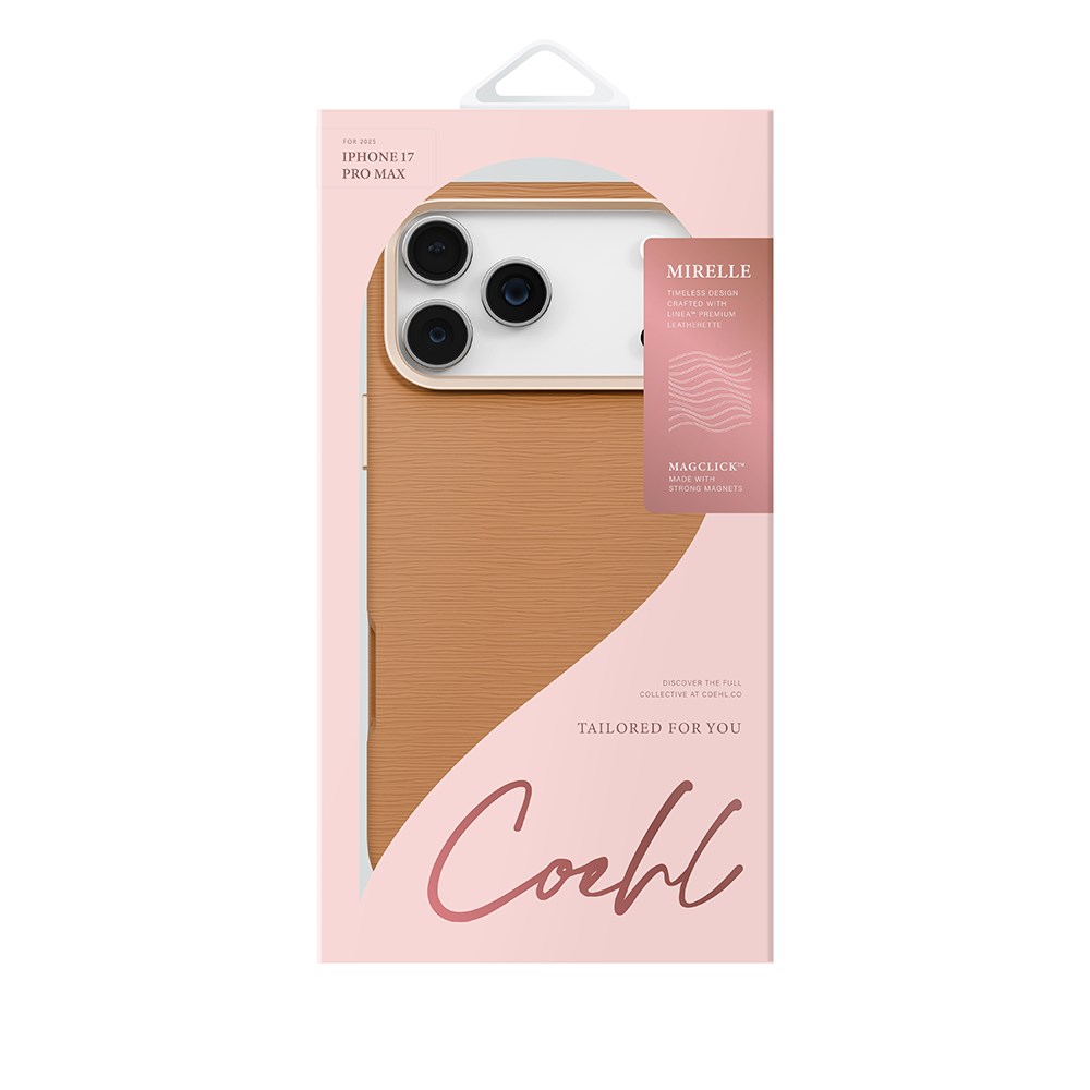 Apple iPhone 17 Pro Max Kılıf M-safe Şarj Özellikli Askı İpli Coehl Mirelle Kapak