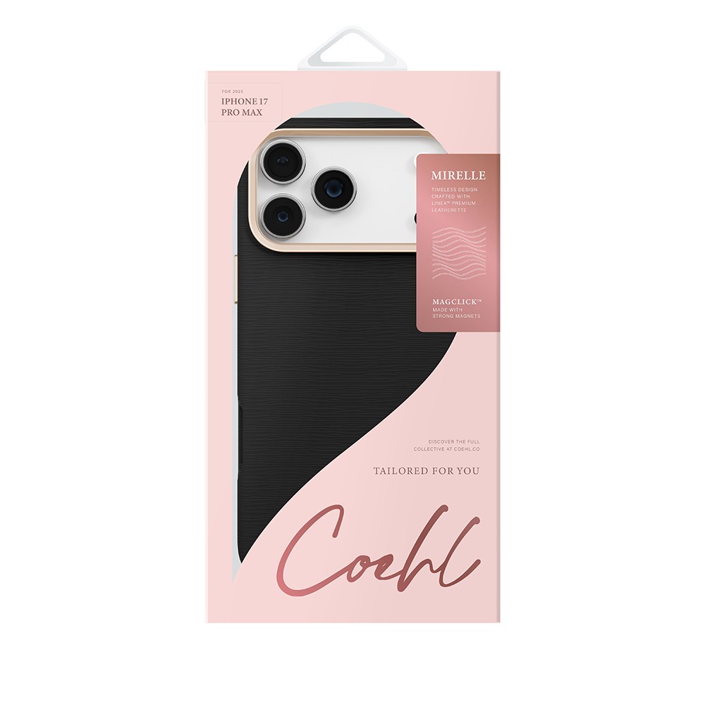 Apple iPhone 17 Pro Max Kılıf M-safe Şarj Özellikli Askı İpli Coehl Mirelle Kapak