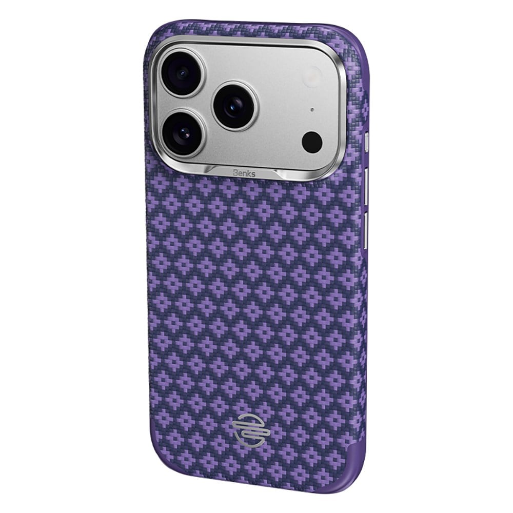 Apple iPhone 17 Pro Max Kılıf M-Safe Şarj Özellikli Benks ArmorPro ArmorEdge X9 Serisi Kevlar Kapak