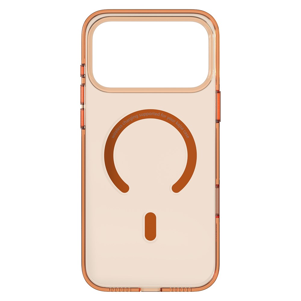 Apple iPhone 17 Pro Max Kılıf M-safe Şarj Özellikli O-Ring Şeffaf Kajsa Trans Shield Serisi Kapak