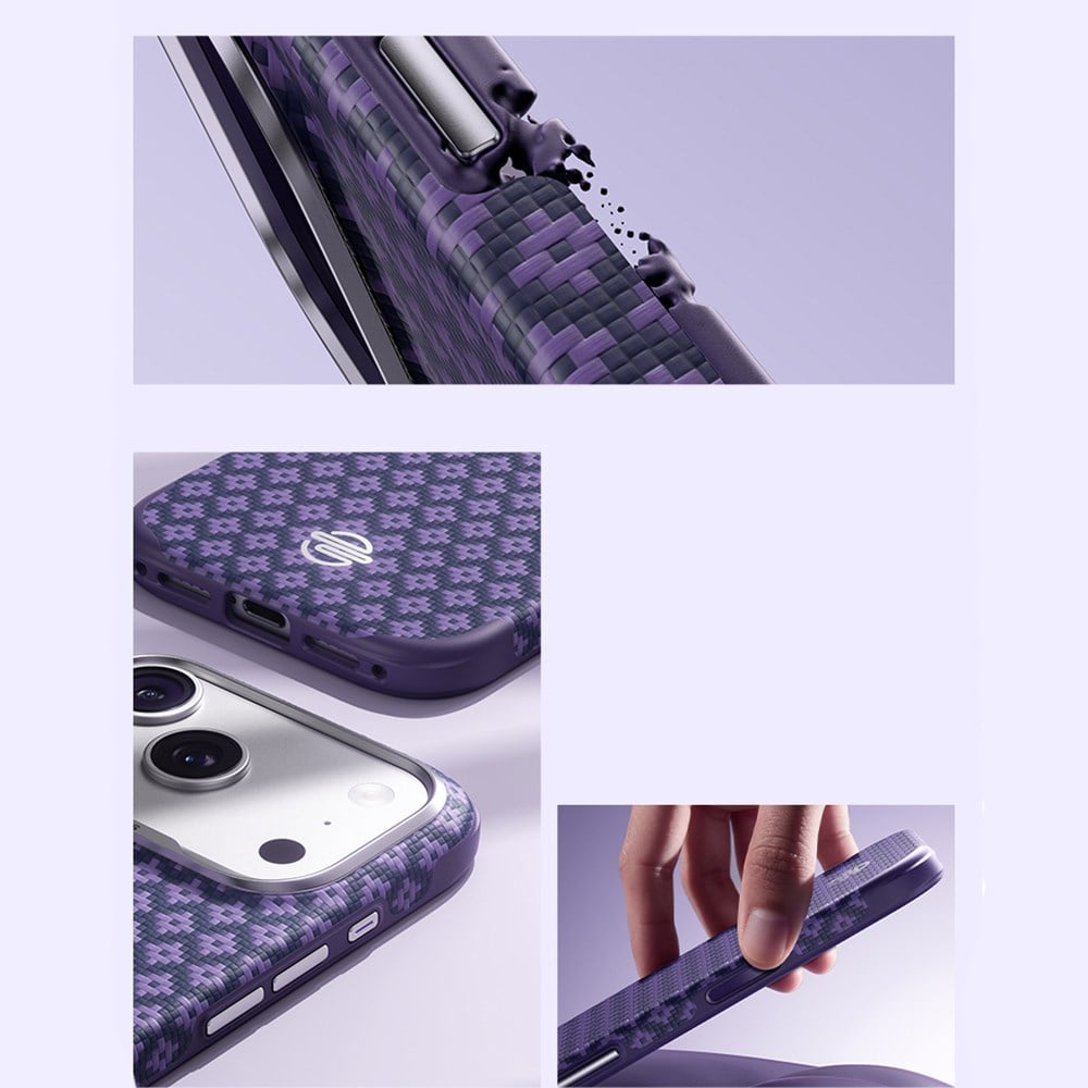 Apple iPhone 17 Pro Max Kılıf M-Safe Şarj Özellikli Benks ArmorPro ArmorEdge X9 Serisi Kevlar Kapak