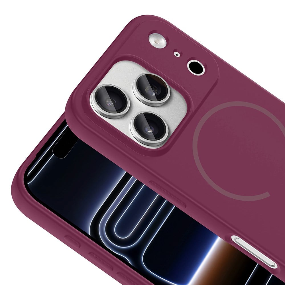 Apple iPhone 17 Pro Max Kılıf M-safe Şarj Özellikli Zore Meta Kapak