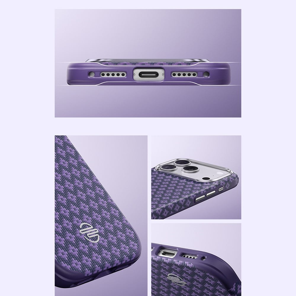 Apple iPhone 17 Pro Max Kılıf M-Safe Şarj Özellikli Benks ArmorPro ArmorEdge X9 Serisi Kevlar Kapak