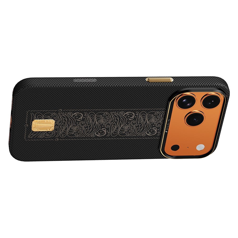 Apple iPhone 17 Pro Max Kılıf M-safe Şarj Özellikli Raptic Aramid Skin Rise Serisi Kapak