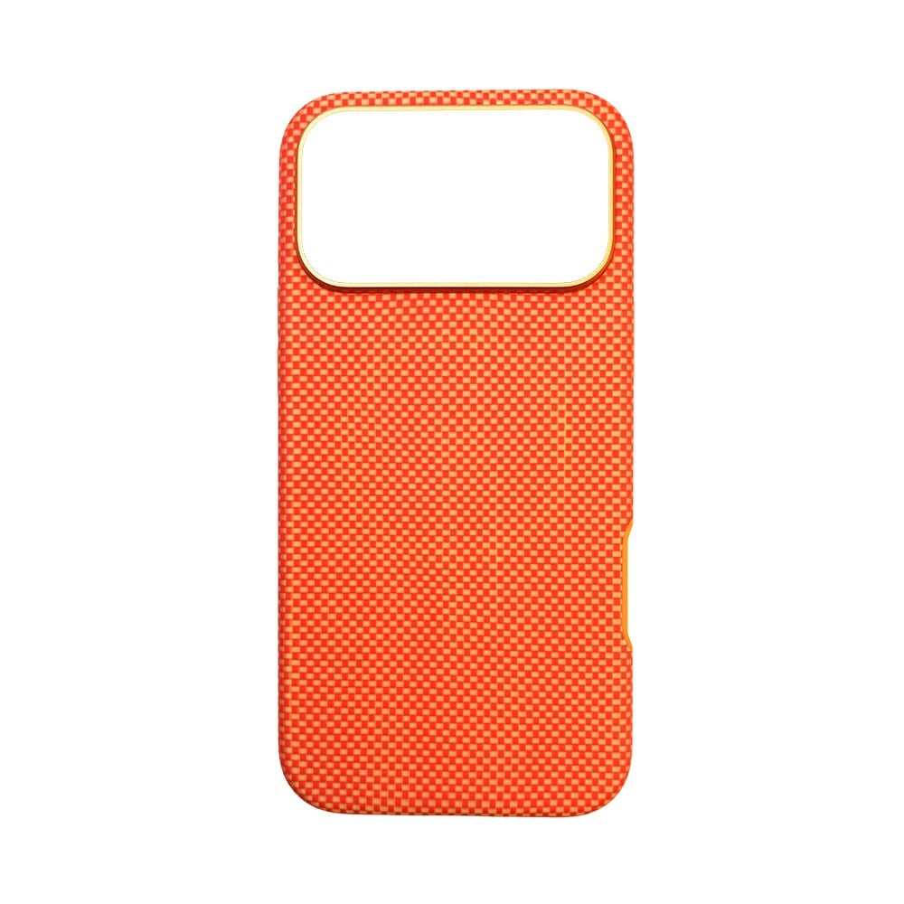 Apple iPhone 17 Pro Max Kılıf M-safe Şarj Özellikli Mohseven 1500D Aramid Fiber Kapak