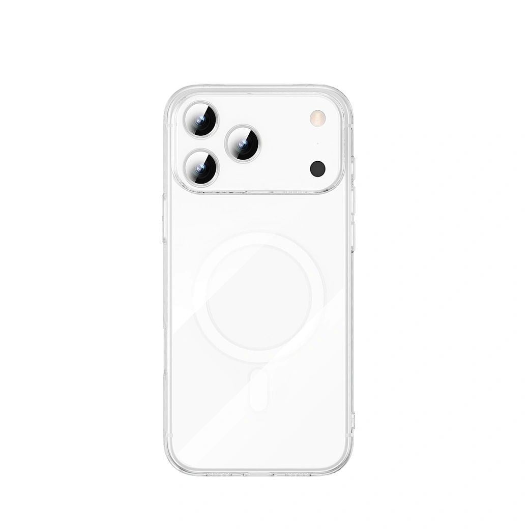 Apple iPhone 17 Pro Max Kılıf M-safe Şarj Özellikli Wiwu YXK-207 Invisible Pro Sert PC Kapak