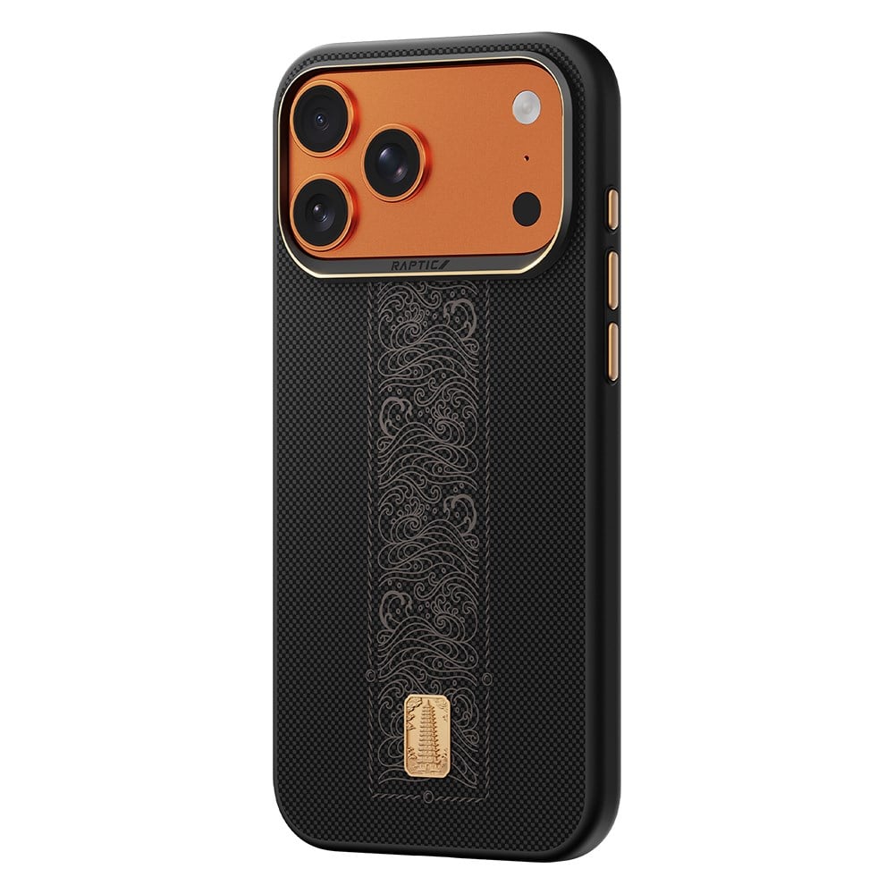 Apple iPhone 17 Pro Max Kılıf M-safe Şarj Özellikli Raptic Aramid Dual Rise Serisi Kapak