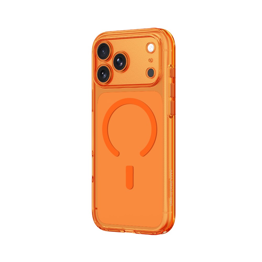 Apple iPhone 17 Pro Max Kılıf M-safe Şarj Özellikli Kamera Korumalı Amazingthing Minimal Lens Serisi Kapak