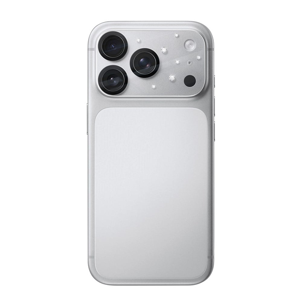 Apple iPhone 17 Pro Pynana Diamond Sky Serisi Taşlı Kamera Lens Koruyucu