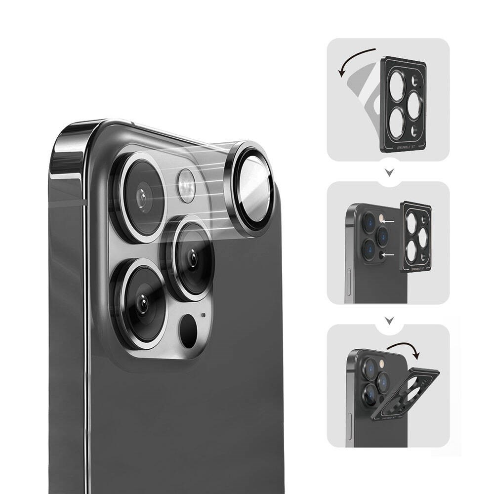Apple iPhone 17 Pro​ Wiwu Lens Guard Metal Kamera Lens Koruyucu