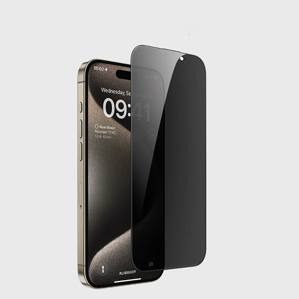 Apple iPhone 17E Casebang Privacy Hayalet Ekran Koruyucu + Kolay Uygulama Aparatı