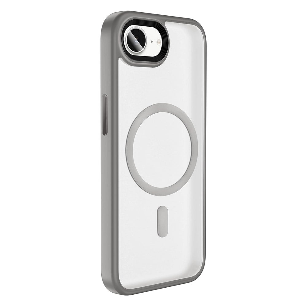 Apple iPhone 17E Kılıf Mat Arka Yüzey Wireless Şarj Özellikli Zore Flet M-safe Kapak