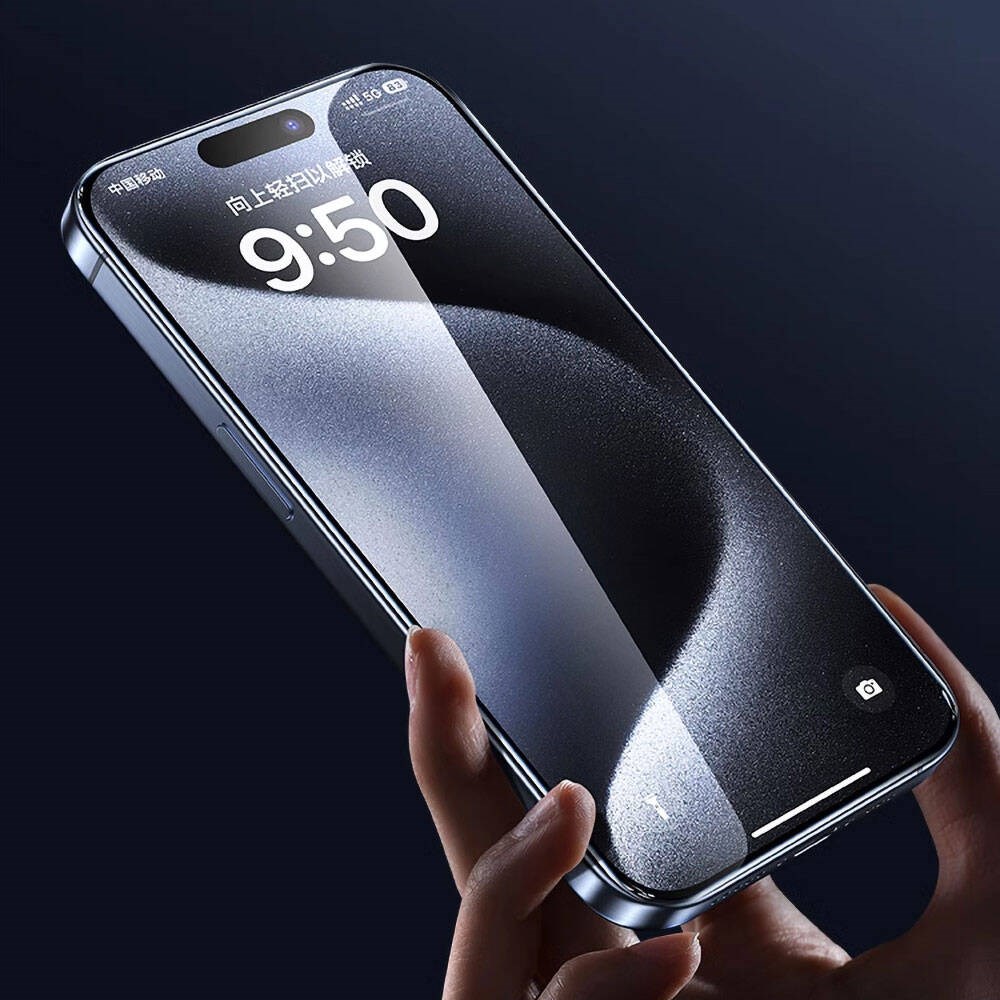 Apple iPhone 17E Wiwu GT-008 Polimer Oleofobik Kaplama Şeffaf Pürüzsüz Temperli Cam Ekran Koruyucu 10'lu Paket