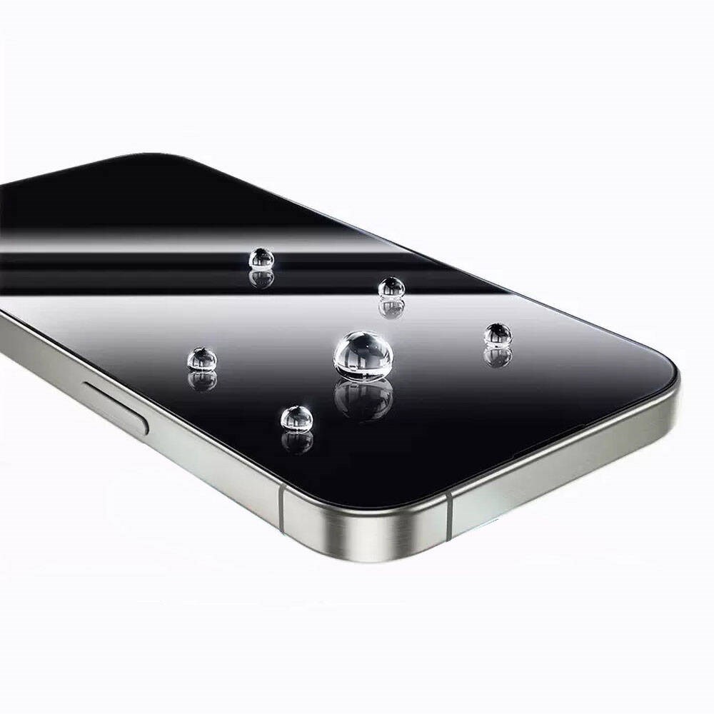 Apple iPhone 17E Wiwu GT-008 Polimer Oleofobik Kaplama Şeffaf Pürüzsüz Temperli Cam Ekran Koruyucu 10'lu Paket