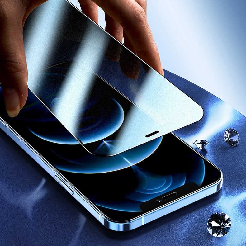 Apple iPhone 17E Zore Fit Hard Mat Privacy Cam Ekran Koruyucu