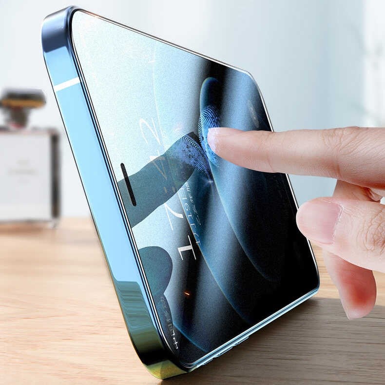 Apple iPhone 17E Zore Fit Hard Mat Privacy Cam Ekran Koruyucu