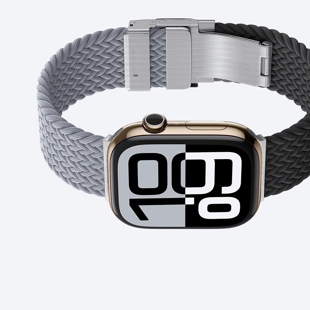 Apple Watch 10 46mm Amazingthing Glamour Blend Hasır Kordon