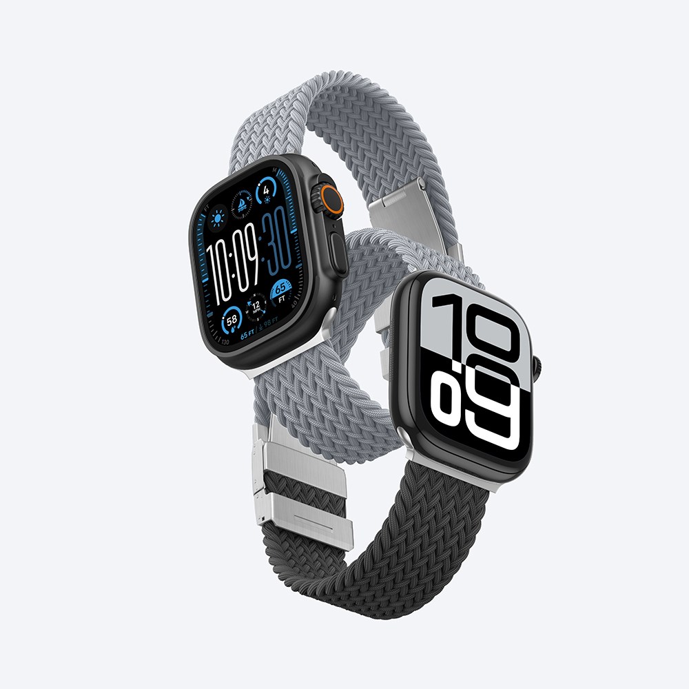 Apple Watch 10 46mm Amazingthing Glamour Blend Hasır Kordon
