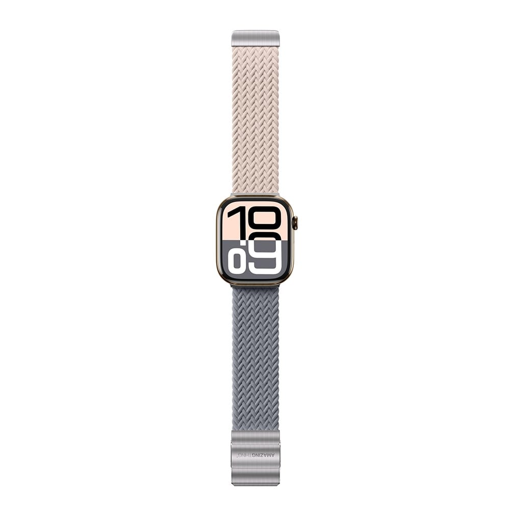 Apple Watch 10 46mm Amazingthing Glamour Blend Hasır Kordon