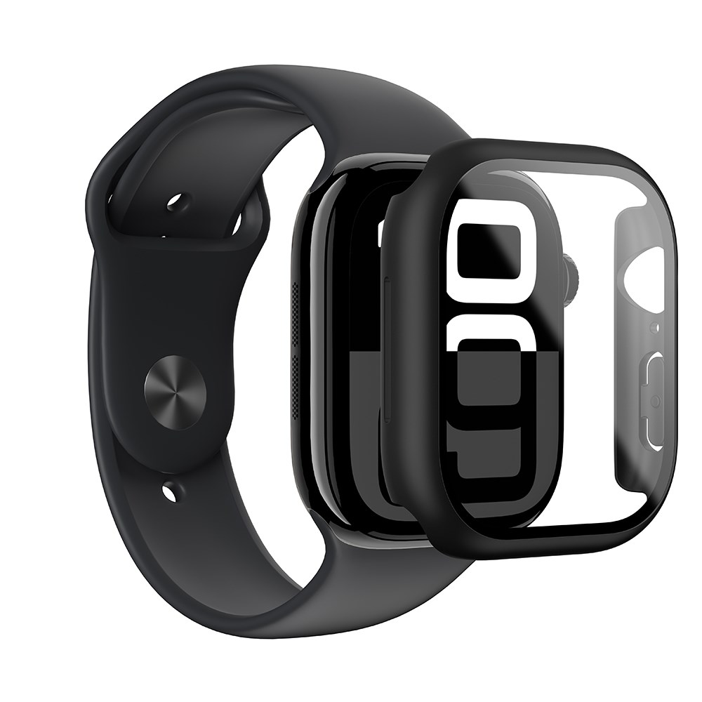 Apple Watch 10 46mm Amazingthing Radix Minimal FullGuard Sert PC Kasa ve Ekran Koruyucu
