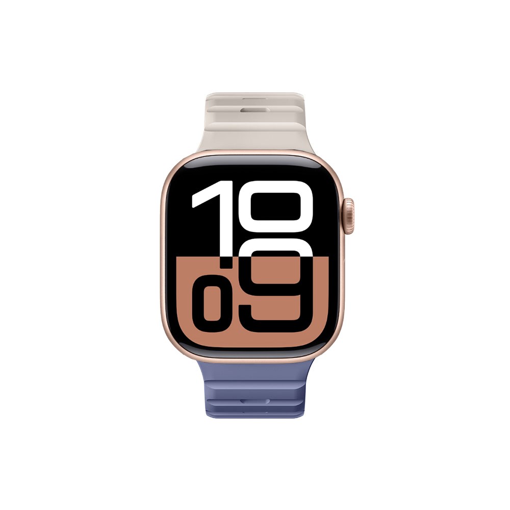 Apple Watch 10 46mm Amazingthing SilqLock Silikon Kordon Strap Kayış