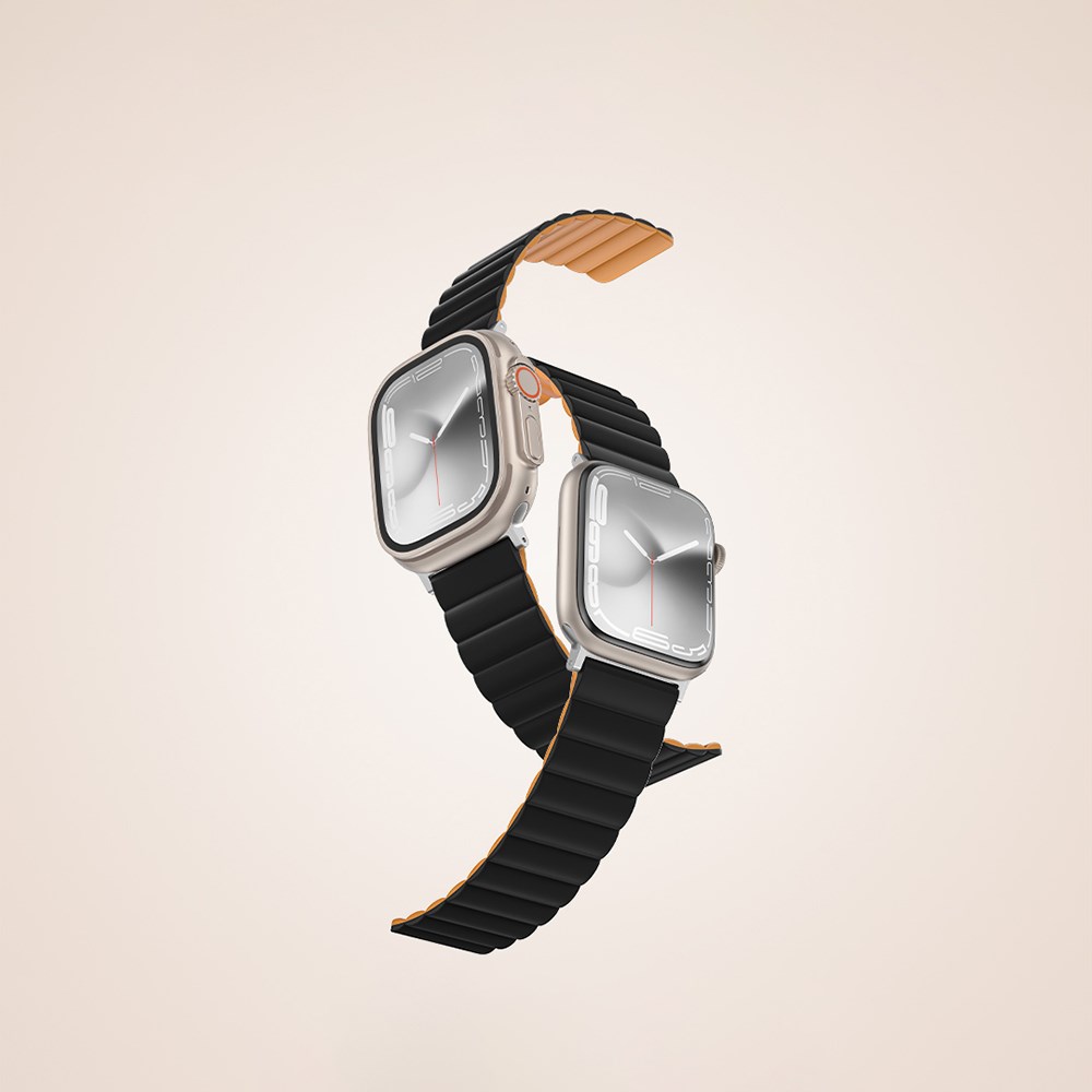 Apple Watch 10 46mm Amazingthing Smoothie Mag Magnetik Tak Çıkar Silikon Strap Kayış