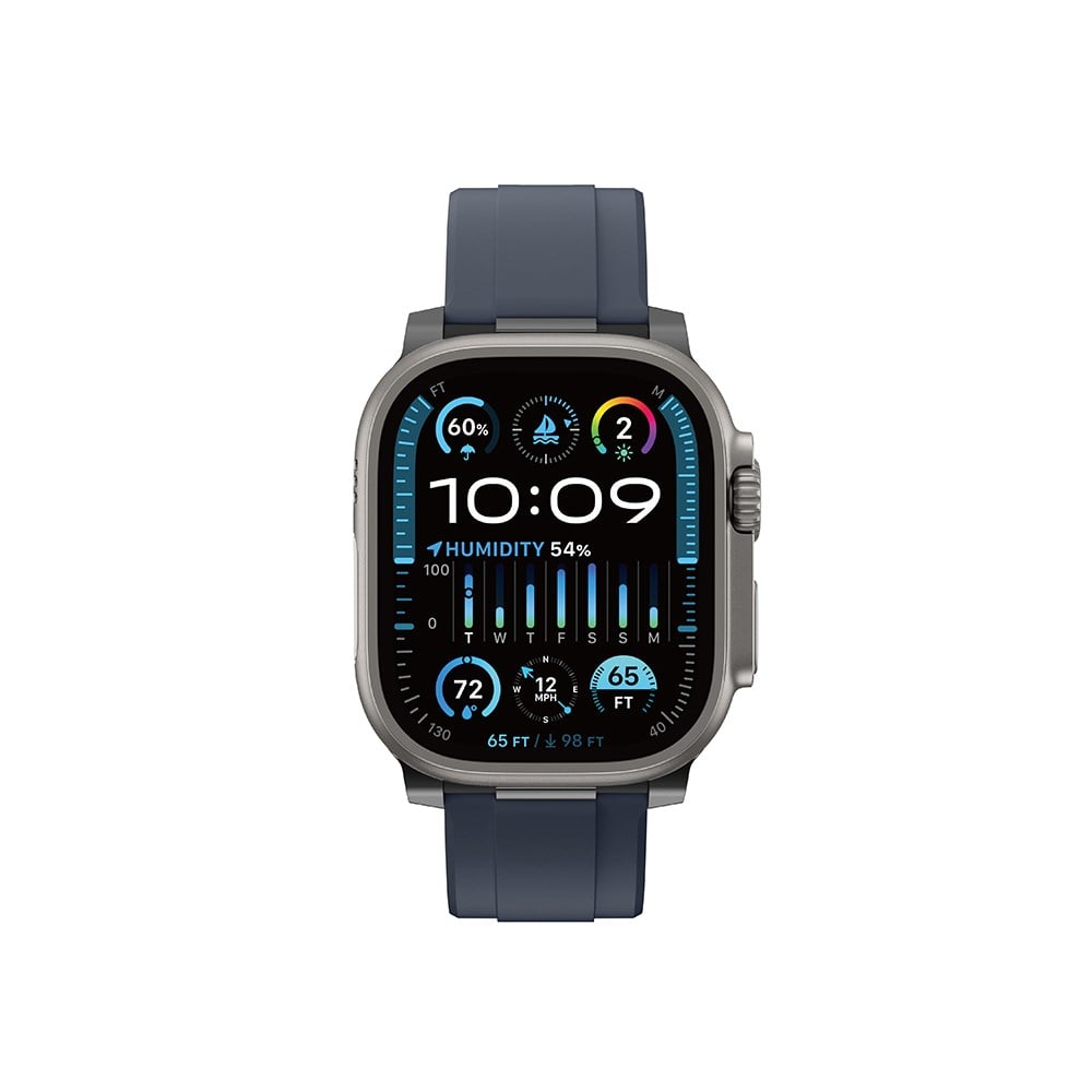 Apple Watch 10 46mm Amazingthing Titan Chrono Silikon Kordon