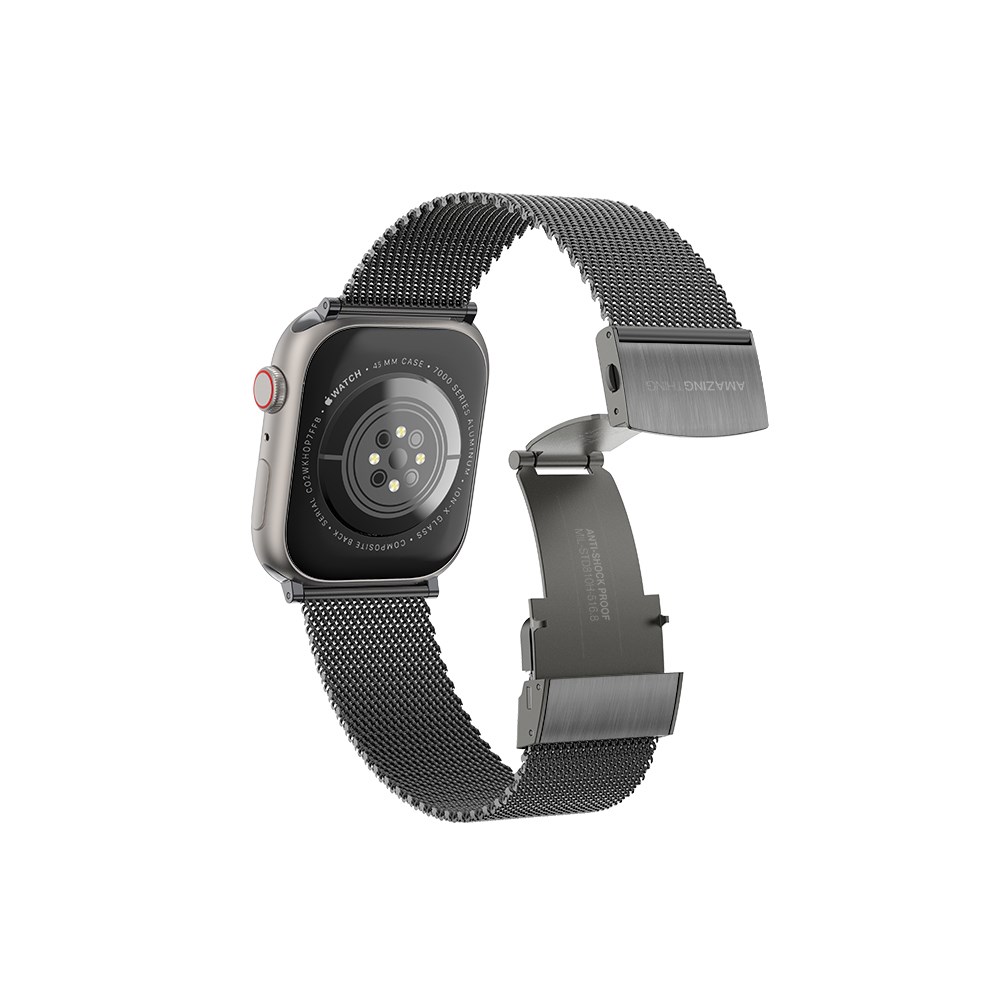 Apple Watch 10 46mm Amazingthing Titan Metal Hasır Kordon