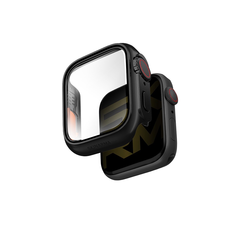 Apple Watch 10 46mm Skinarma Gado Pro Dijital Taç Korumalı Kasa ve Ekran Koruyucu