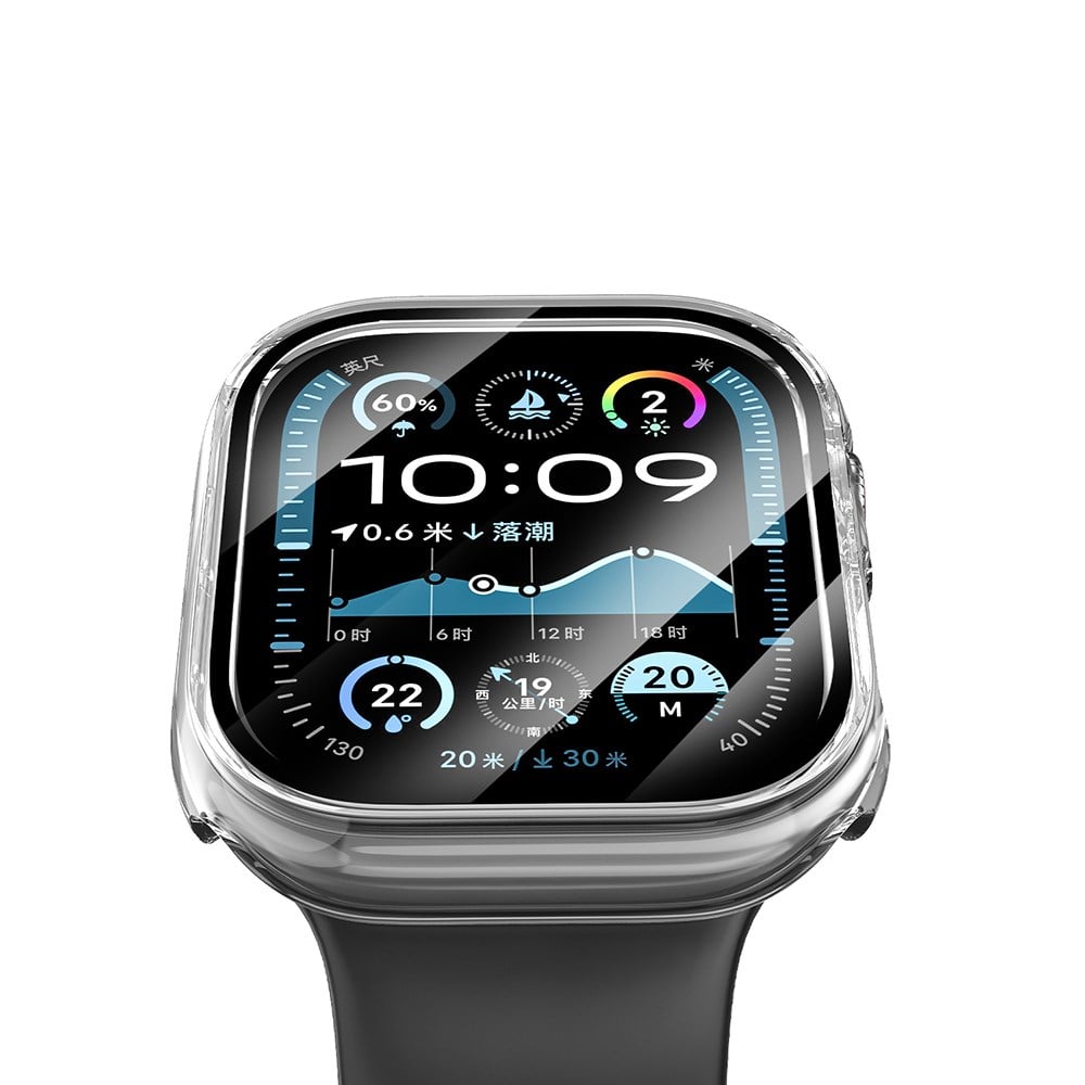 Apple Watch 10 46mm Wiwu JD-108 Kasa Koruyucu + HD Ekran Koruyucu Film