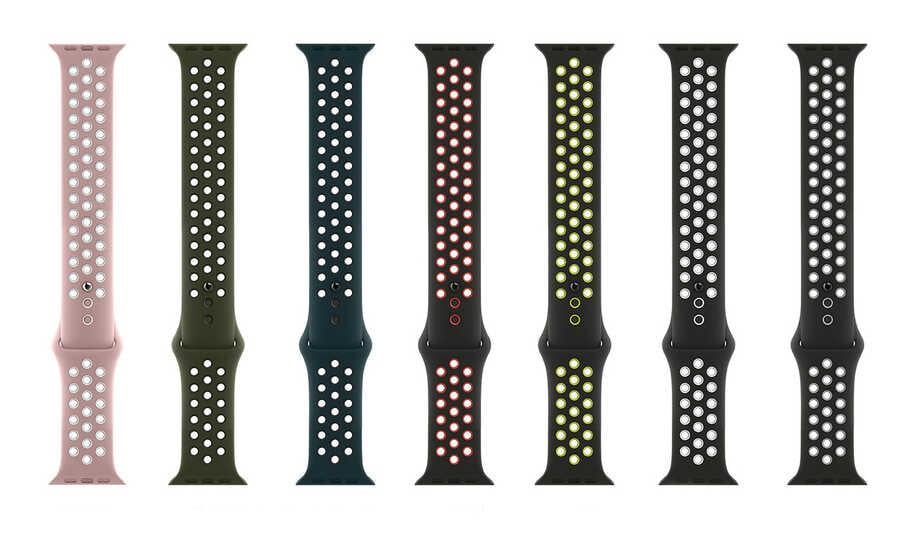 Apple Watch 40mm Wiwu Dual Color Sport Band Silikon Kordon